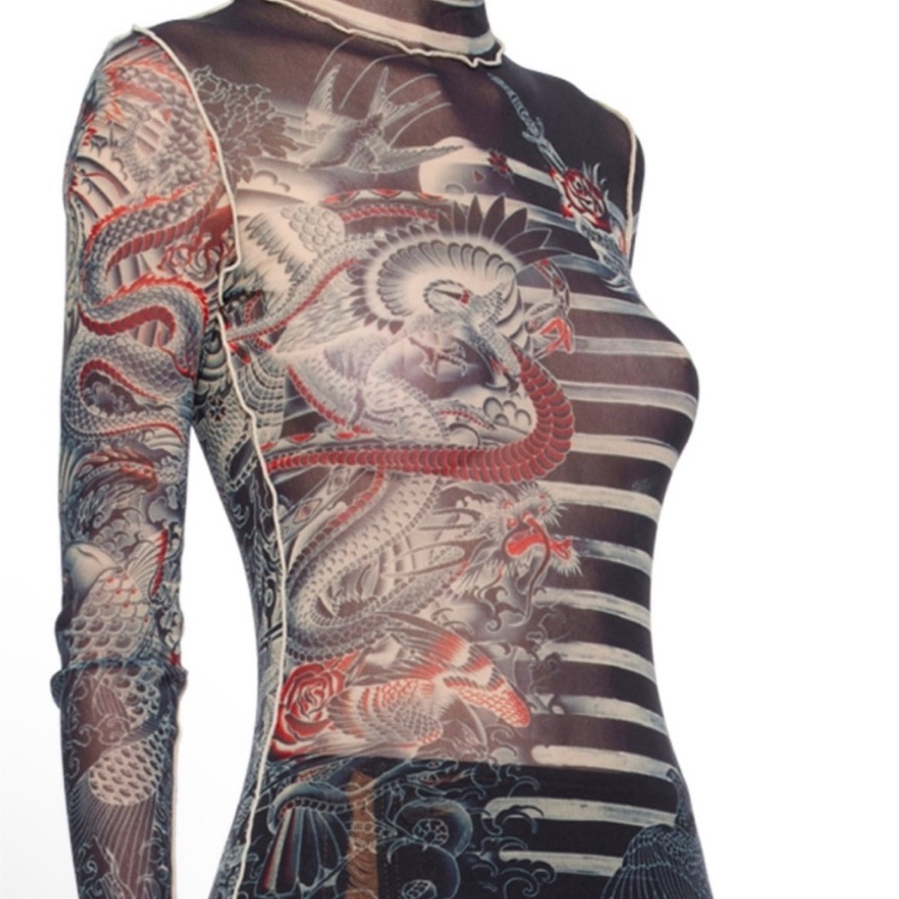 Authentic Jean Paul Gaultier leggings and top